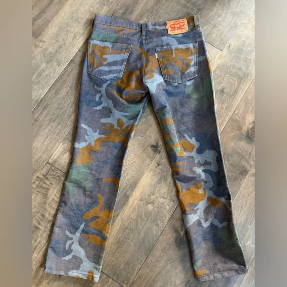 Levi’s 511 camouflage corduroy 34/30 - Picture 2 of 7